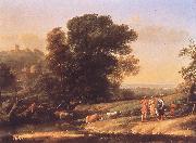 Claude Lorrain Landscape with Cephalus and Procris Reunited by Diana sdf oil painting reproduction